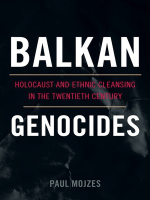 cover image of Balkan Genocides